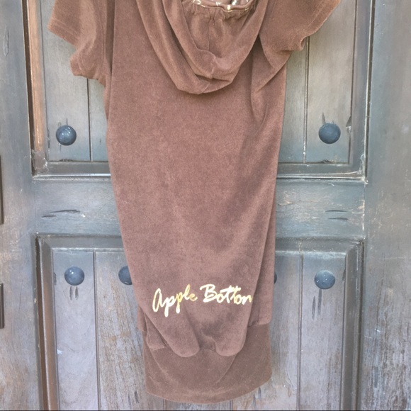 AppleBottom Brown terry Beach cover, with good,SzS - Picture 7 of 8